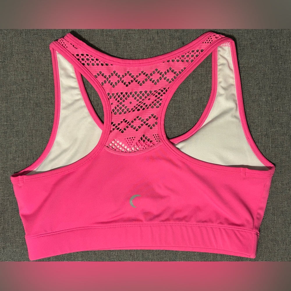 ZYIA Active Bomber Vibrant Pink Sports Bra